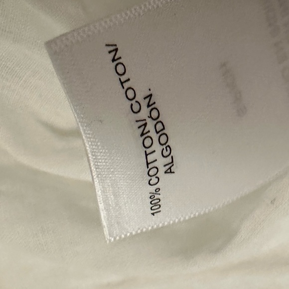 Lucky Brand Womens Eyelet Peasant Blouse Size Medium - Picture 7 of 9